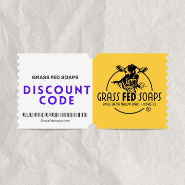 Grass Fed Soaps Discount Code Blog Image