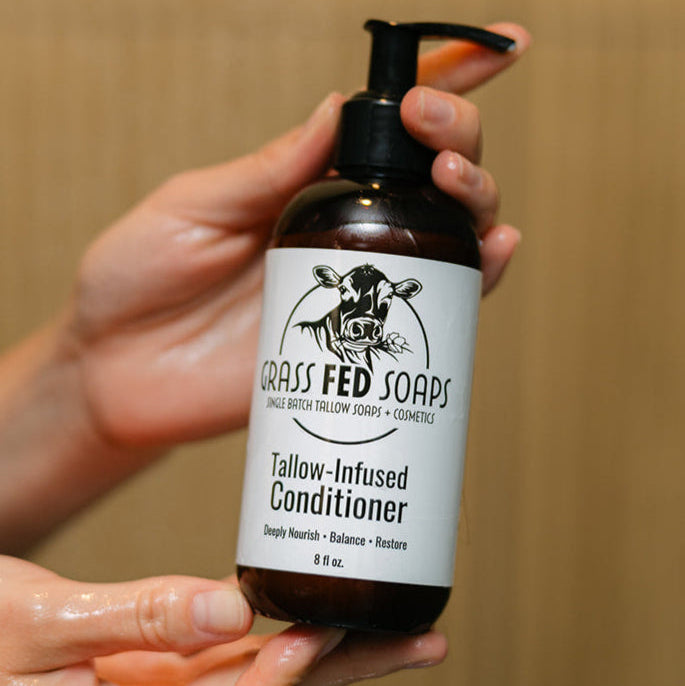 Tallow-Infused Shampoo & Conditioner