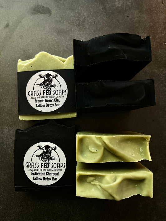 Mineral Detox Tallow Facial Bars