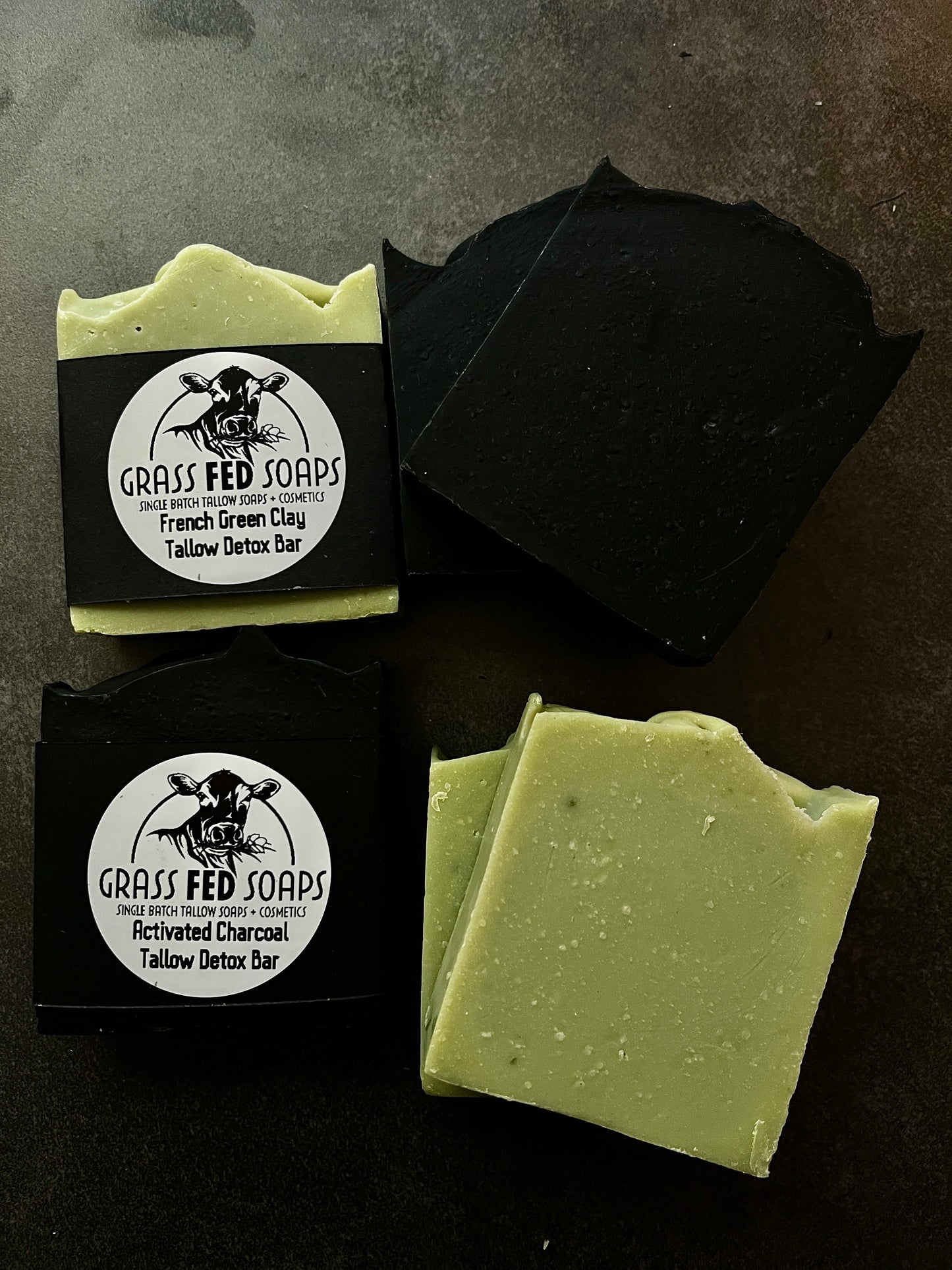 Mineral Detox Tallow Facial Bars