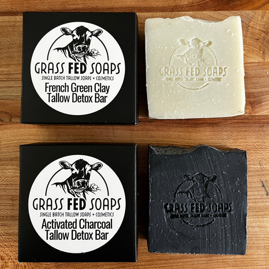 Mineral Detox Tallow Facial Bars